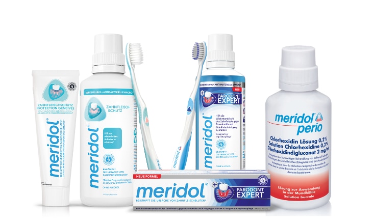 meridol®: Der Zahnfleisch-Experte in der Praxis und zu Hause